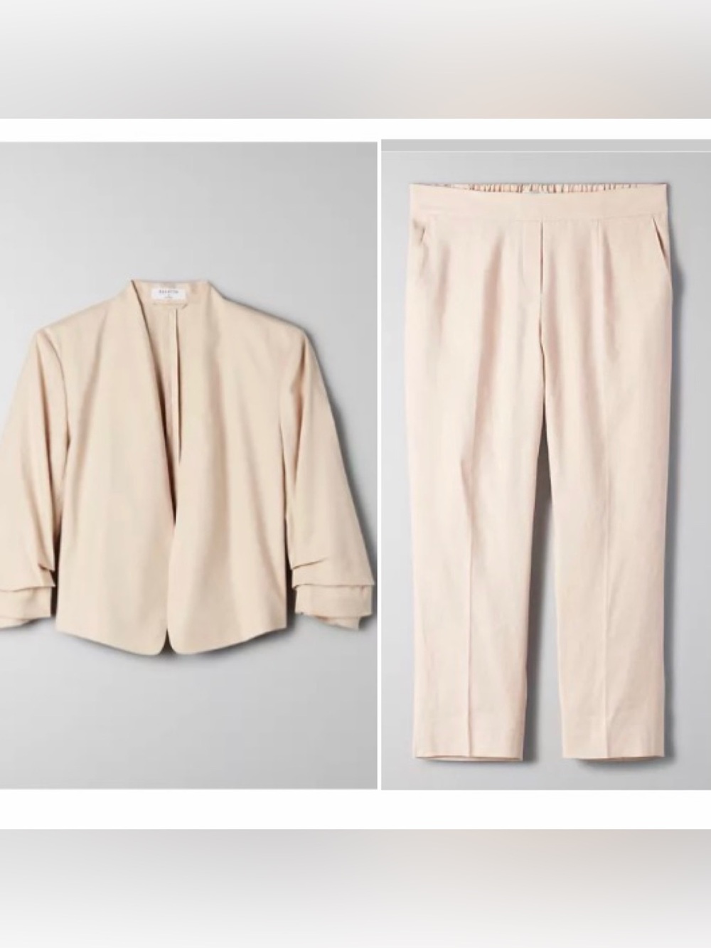 Babaton Suite Set (Power Blazer/Conan Pant) Linen